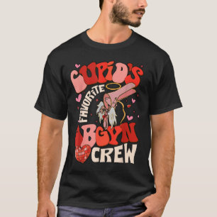 T-shirt Super Heart Disco Cupids Favori Obgyn Crew Vale