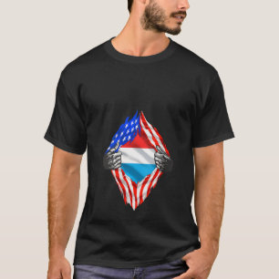 T-shirt Super Héritage Luxembourgeois Féminin Luxembourg R