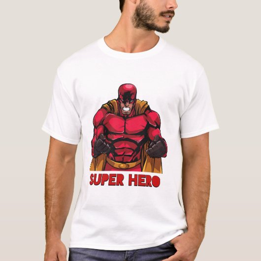 T-Shirt Super Hero (Devant)