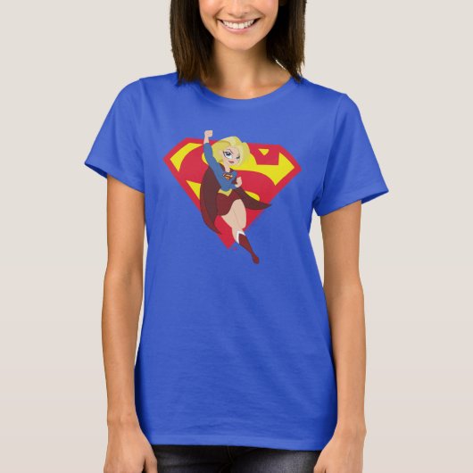 T-shirt Super Hero filles Supergirl DC (Devant)