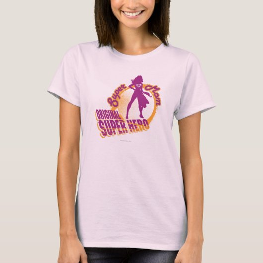T-shirt Super Hero original Super Maman (Devant)