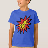 T-shirt Super Hero Pow (Devant)