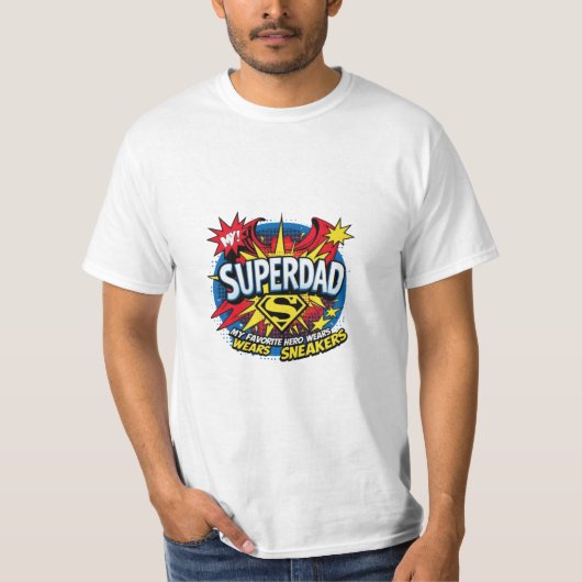 T-shirt super héros (Devant)