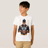 T-shirt super-héros (Devant entier)