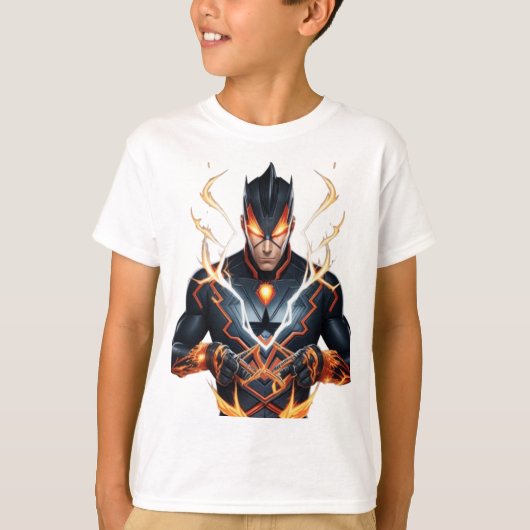 T-shirt super-héros (Devant)