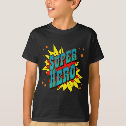 T-shirt Super héros (Devant)