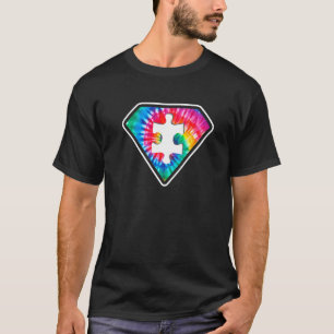 T-shirt Super-héros de la sensibilisation à l'autisme Mama
