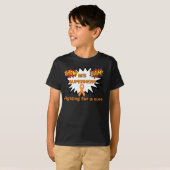 T-shirt Super héros de milliseconde (Devant entier)