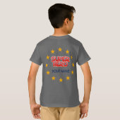 T-shirt Super héros personnalisable (Dos entier)