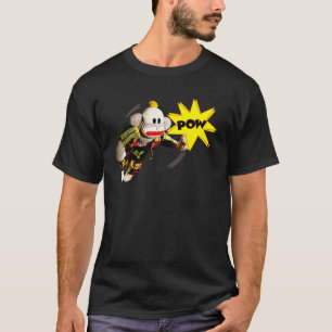 T-shirt Super héros SockMonkey