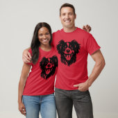 T-shirt super hot chien retro fille (Unisexe)