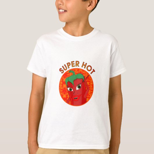 T-shirt Super Hot Pepper Diva (Devant)