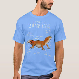 T-shirt Super Hypo Tangerine Leopard Gecko Lizard Reptile