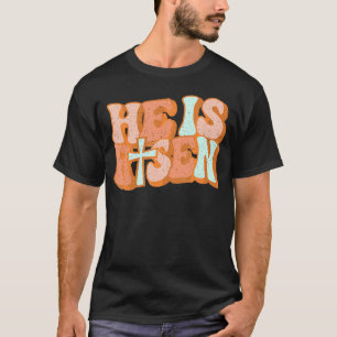 T-shirt Super Il Est Ressuscité Jésus Religieux Pâques Chr