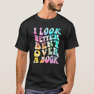 T-shirt Super J'Ai L'Air Mieux De Presser Sur Un Livre Tie