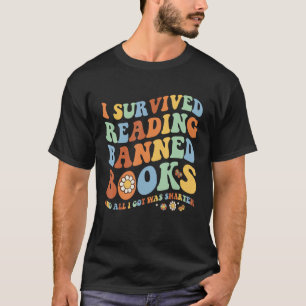 T-shirt Super J'Ai Survécu Lecture Interdit Livres Livres