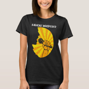 T-shirt Super Karaoke Pour Hommes Femmes Chanteur Machine