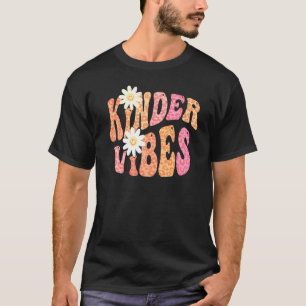 T-shirt Super KINDER VIBES Professeur Automne Couleurs Mat