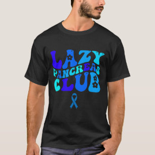 T-shirt Super Lazy Pancreas Club Sensibilisation au diabèt