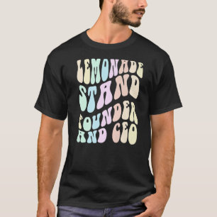 T-shirt Super LEMONADE STAND FONDATEUR ET PDG Boss à Trai