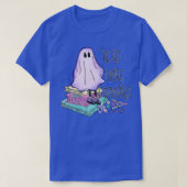 T-shirt Super Lire Plus Livres Joli Ghost Boo Funny Hallow (Design devant)