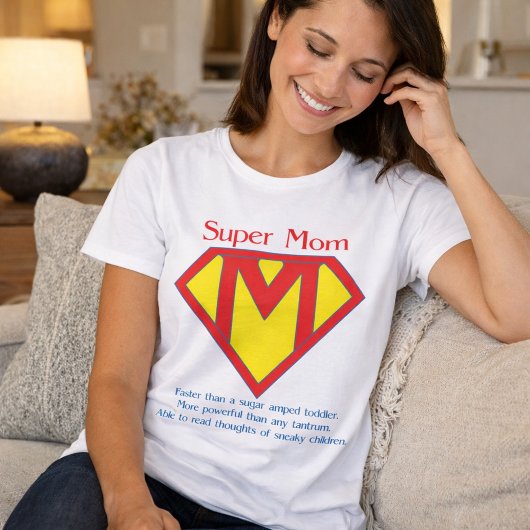 T-shirt Super Maman