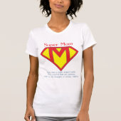 T-shirt Super Maman (Devant)