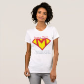 T-shirt Super Maman (Devant entier)