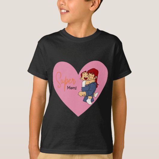 T-shirt Super Maman (Devant)