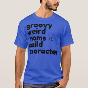 T-shirt super maman bizarre construire caractère 312