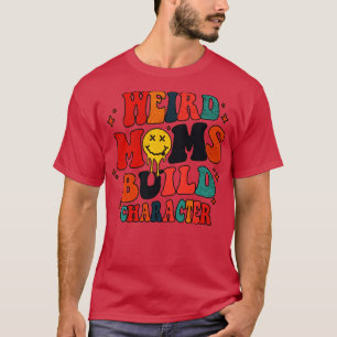 T-shirt Super maman bizarre construire le caractère 348