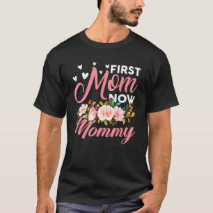 T-shirt Super Maman Première Maman Maintenant Maman Famill