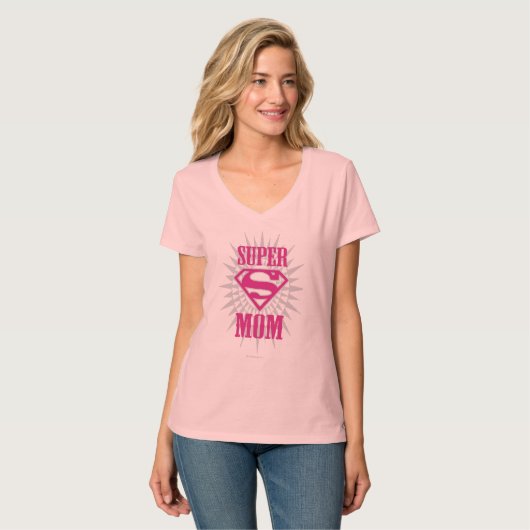 T-shirt Super Maman Starburst (Devant entier)