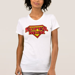 T-shirt Super Maman Superhero