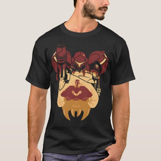T-shirt Super Metroid (Devant)