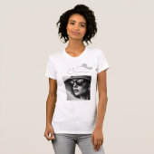 T-shirt Super-modèle status Tee, Woman, Proud, funny (Devant entier)