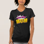 T-shirt Super Mom Comic Book Anniversaire Party (Devant)