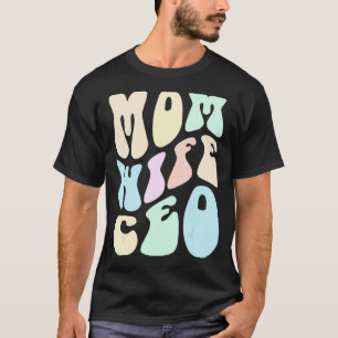 T-shirt Super MOM FEMME PDG FILLE Mme Entrepeneur Entrepri