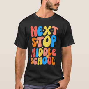 T-shirt Super Next Stop collège école primaire G