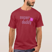T-shirt super papa (Devant)