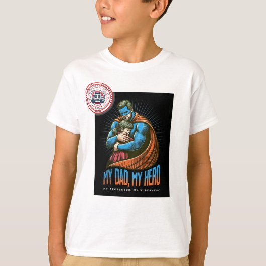 T-shirt Super papa (Devant)