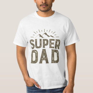T-shirt Super papa