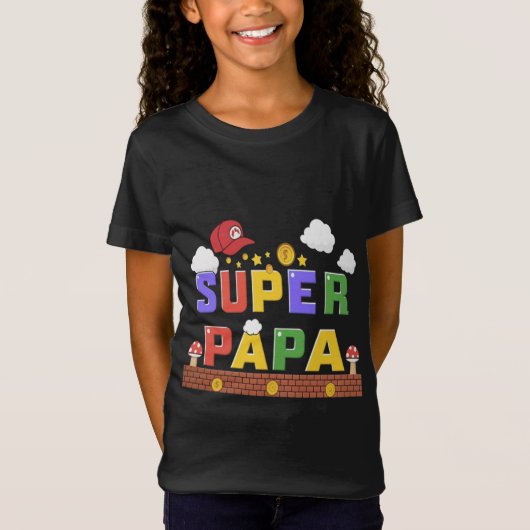 T-Shirt Super Papa (Devant)