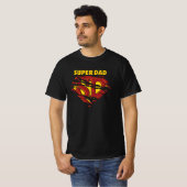 T-shirt Super papa (Devant entier)