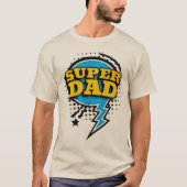 T-shirt Super Papa (Devant)