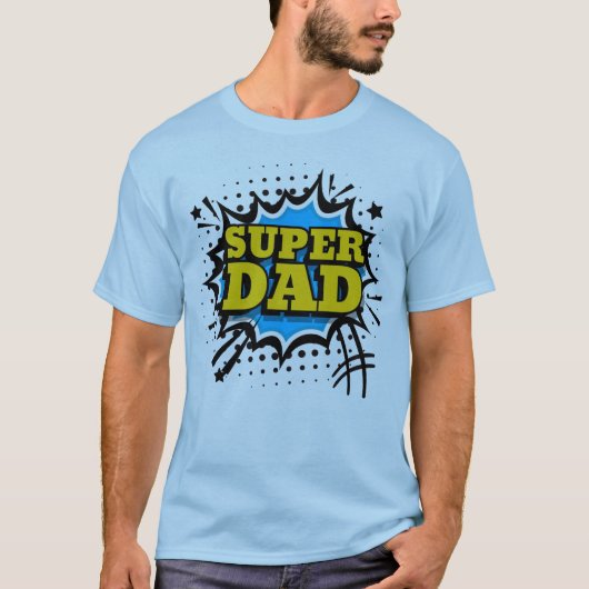 T-Shirt Super Papa (Devant)