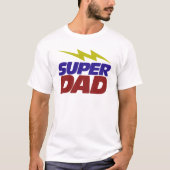 T-shirt Super papa (Devant)