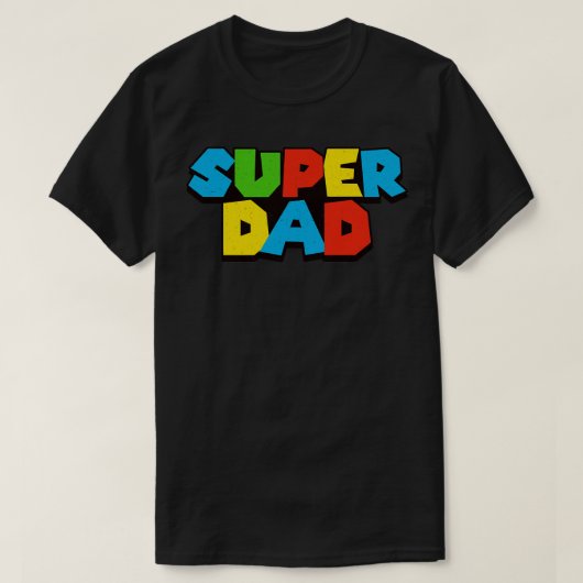 T-shirt Super Papa 2 (Design devant)