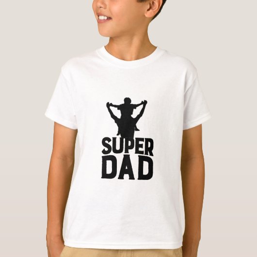 T-shirt super papa 2025 (Devant)