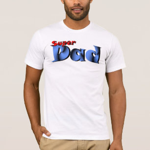 T-shirt Super Papa Chemise